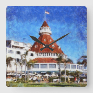 Horloge Carrée Hotel Del Coronado