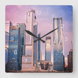 Horloge Carrée Hudson Yard Manhattan New York