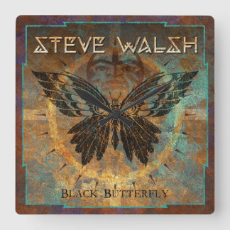 Horloge Carrée Il est toujours temps de rocher