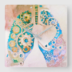 Horloge Carrée Inh. Love 5 