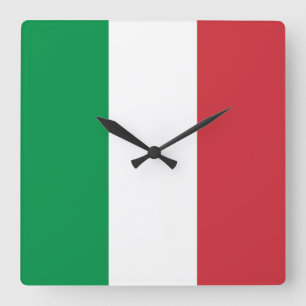 Horloge Carrée Italien