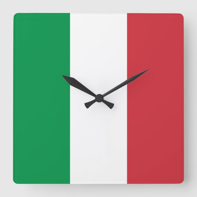 Horloge Carrée Italien (Recto)