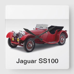 Horloge Carrée Jaguar SS100