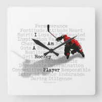 Je suis un joueur de hockey