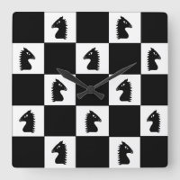 Jeu d'échecs du chevalier noir