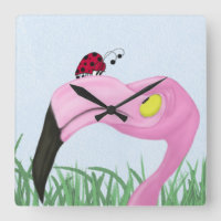 Joli Flamant rose rose