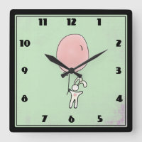 Joli lapin tenant un ballon