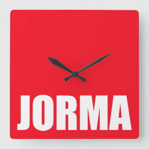 Horloge Carrée Jorma