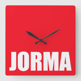 Horloge Carrée Jorma (homonymie)