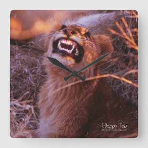 Horloge Carrée Joyeux Tau