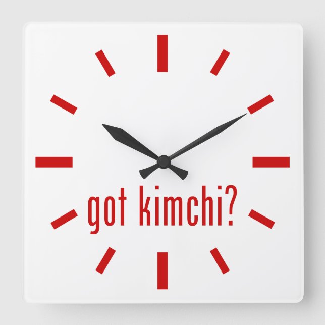 Horloge Carrée Kimchi ? (Recto)