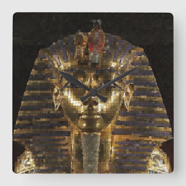 Horloge Carrée KingTut20150901 (Recto)