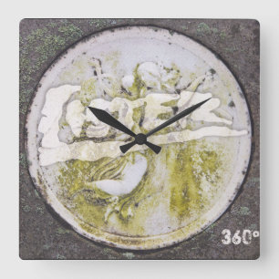 Horloge Carrée Klukka Lister