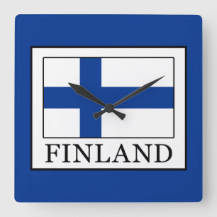 Horloge Carrée La Finlande