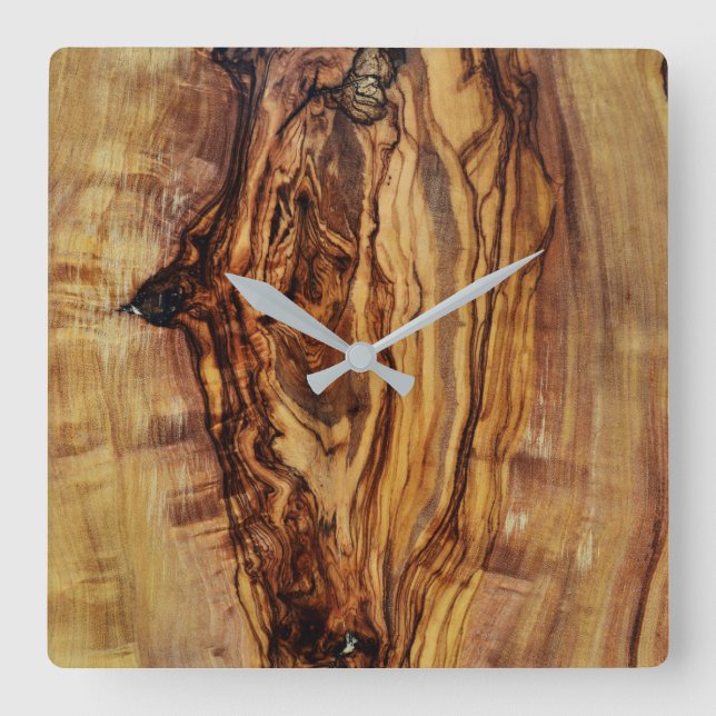 Horloge Carrée La nature (Recto)