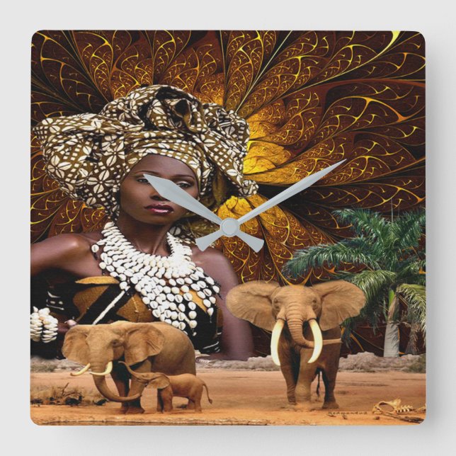 Horloge Carrée La Patrie (Recto)