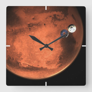 Horloge Carrée La Persévérance Rover Abandonne Son Étape De Crois