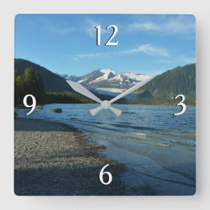 Horloge Carrée Lac Mendenhall à Juneau Alaska