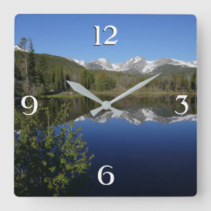 Horloge Carrée Lac Sprague I dans le parc national de Rocky Mount