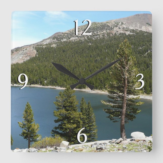 Horloge Carrée Lac Tenaya dans le Parc national de Yosemite (Recto)