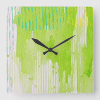l'art abstrait vert citron