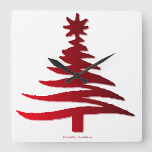 Horloge Carrée Le Prince rouge moderne