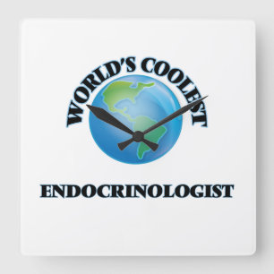 Horloge Carrée l'endocrinologue LE PLUS FRAIS des mondes