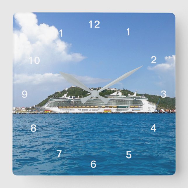 Horloge Carrée Liberté chez Sint Maarten (Recto)