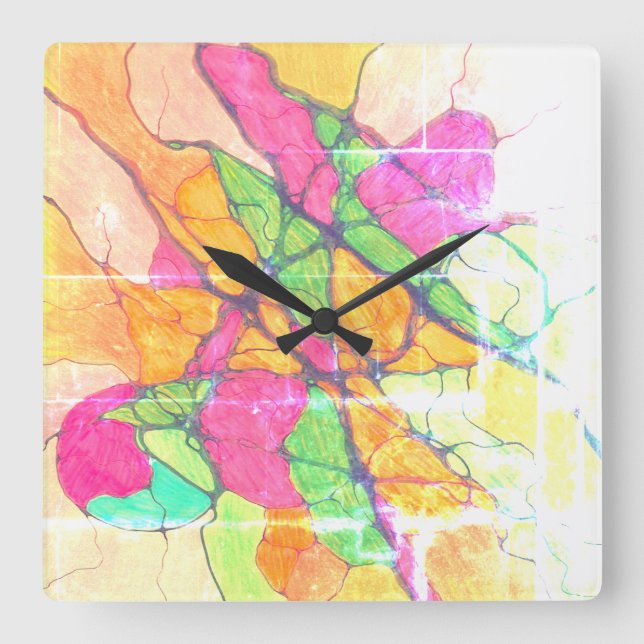 Horloge Carrée Light of the room (Recto)