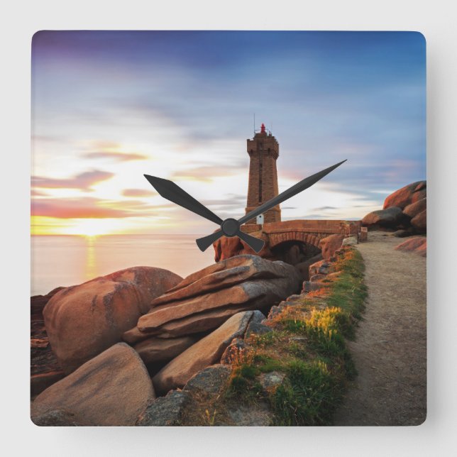 Horloge Carrée Lighthouses | Mean Ruz Lighthouse (Recto)