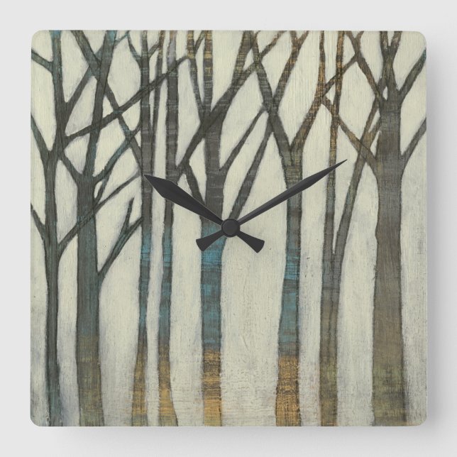 Horloge Carrée Ligne I (Recto)