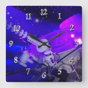 Horloge Carrée Lunokhod