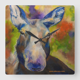 Horloge Carrée M. Moosey Moose