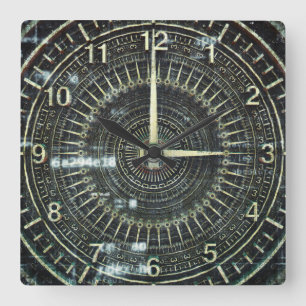 Horloge Carrée Machine à temps