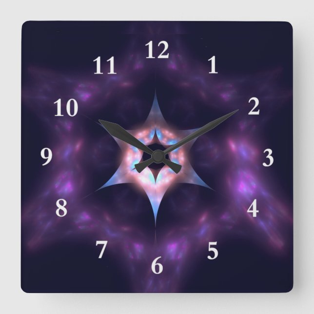 Horloge Carrée Magen Dalet (Recto)