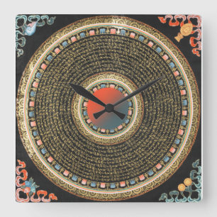 Horloge Carrée Maintenant O'Clock II