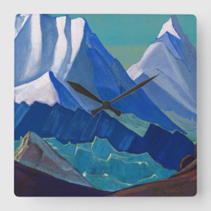 Horloge Carrée Maitreya, 1932 par Nicholas Roerich