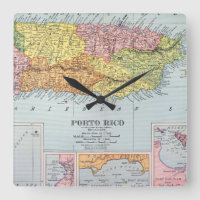 MAP : PORTO RICO, 1900