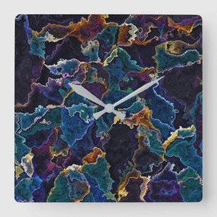 Horloge Carrée Marche à huile