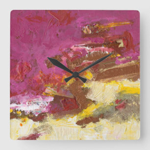 Horloge Carrée Marche je par lui