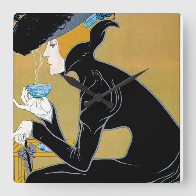 Horloge Carrée Marco Polo (Recto)