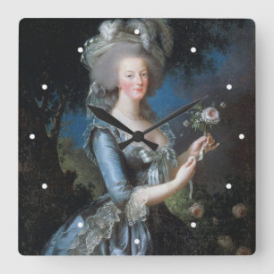 Horloge Carrée Marie Antoinette