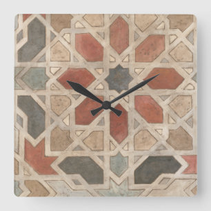 Horloge Carrée Marrakech Design II