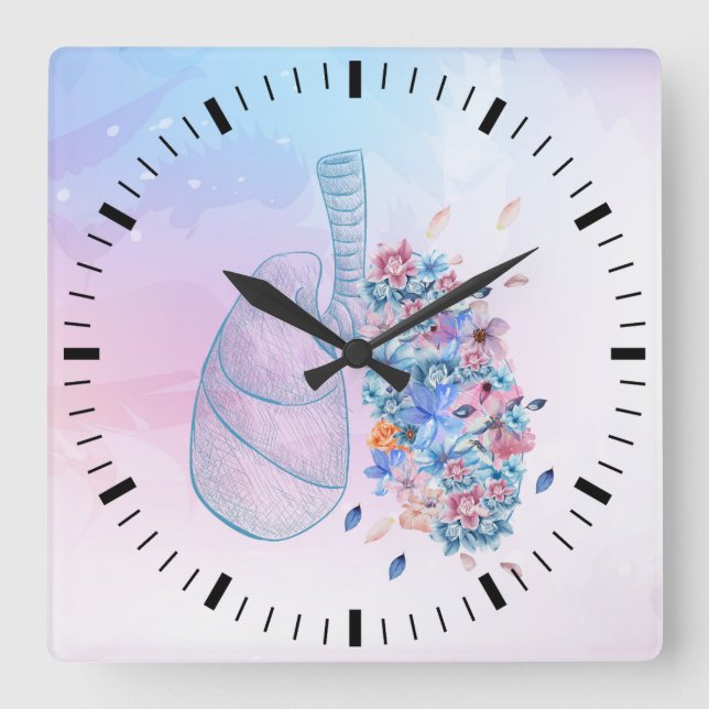 Horloge Carrée Médecins, clinique médicale (Recto)