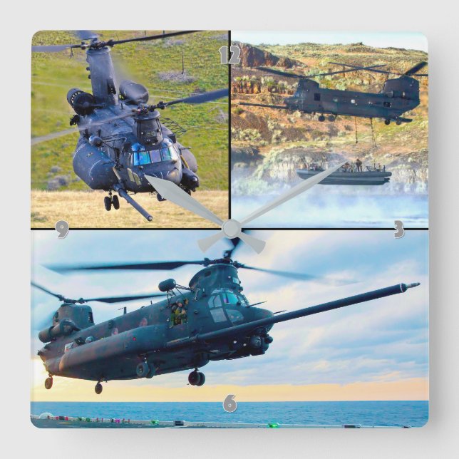 HORLOGE CARRÉE MH-47G CHINOOK (Recto)