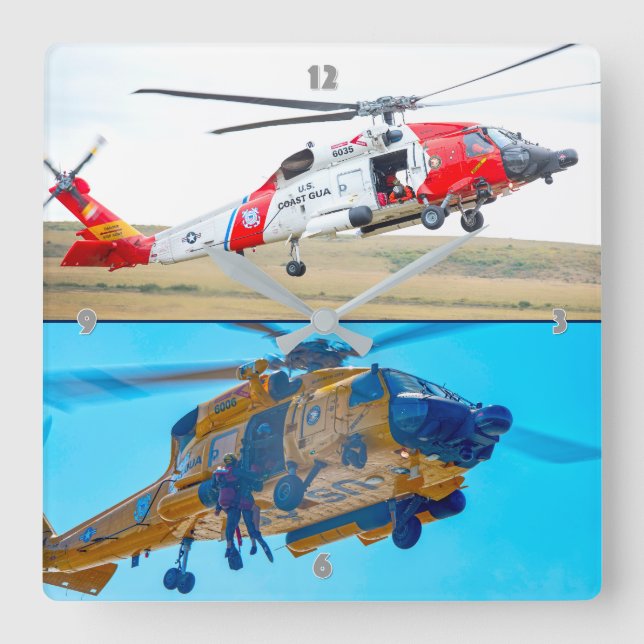 HORLOGE CARRÉE MH-60T JAYHAWK (Recto)