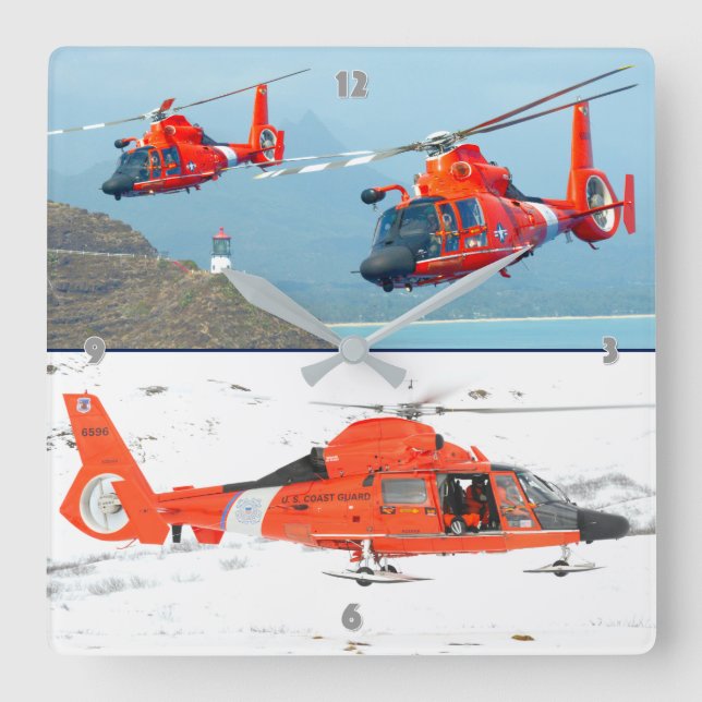 HORLOGE CARRÉE MH-65 DOLPHIN (Recto)