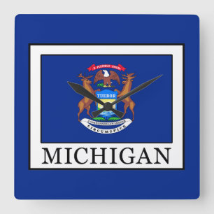 Horloge Carrée Michigan