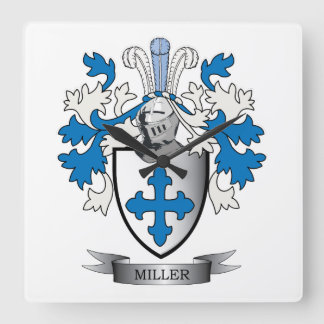 Horloge Carrée Miller Family
