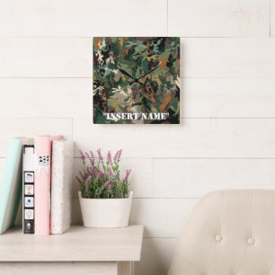 Horloge Carrée Mimicking Nature : La science du camouflage